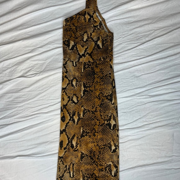 Zara Snake Print Dress - Picture 6 of 7